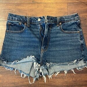 High rise mom shorts